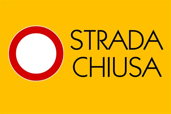 chiusura temporanea parcheggio skilift Cheggio